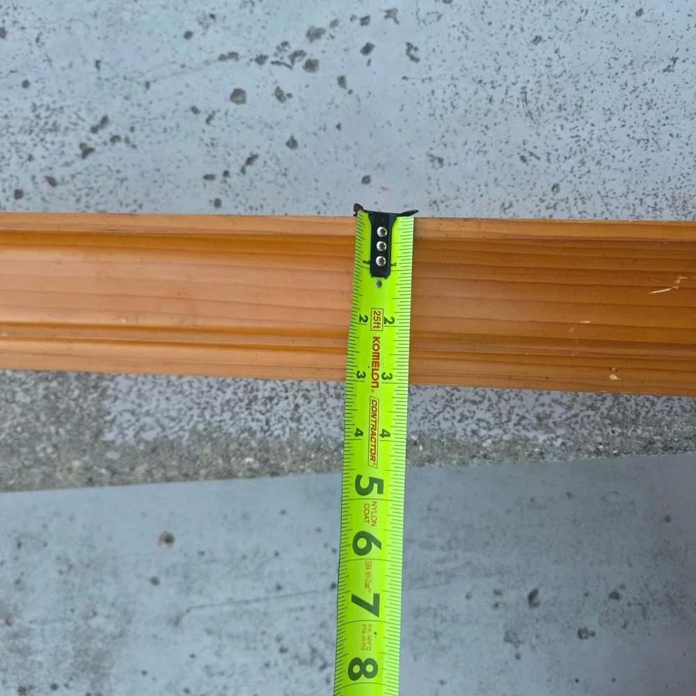 Vintage Solid Wood Crown Molding Floating Wall Shelf Honey Oak 24 Inch Ledge